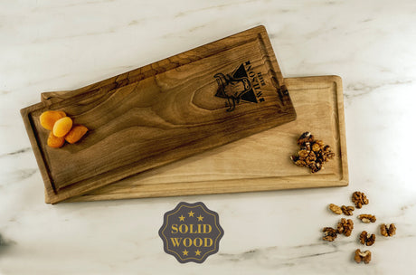 Custom Logo Cutting Board, Engraved Wood Board, Restaurant Branding, Company Business Logo Wooden Cutting Board, Custom Cutting Board - Arria Home