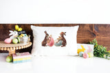 Easter Bunny Pillow, Easter Decorations, Easter Gift, Easter Farmhouse Pillow, Easter Home Decor, Spring Decor, Easter Living Room Decor - Arria Home