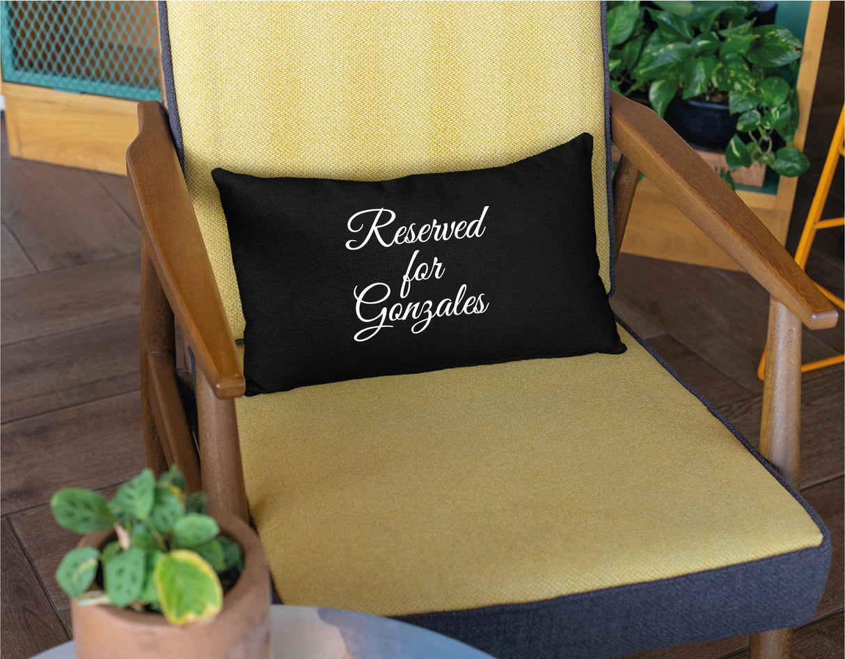 Reserved for Dog Cat Pillow, Personalized Pet Pillow, Pet Name Pillow, Dog Gift, Dog Lover Gift, Cat Lover Gift, Pet Favors, Pet Room Decor - Arria Home