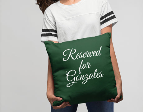 Reserved for Dog Cat Pillow, Personalized Pet Pillow, Pet Name Pillow, Dog Gift, Dog Lover Gift, Cat Lover Gift, Pet Favors, Pet Room Decor - Arria Home