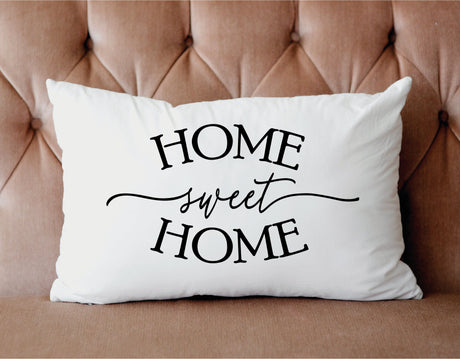 Home Sweet Home Pillow, Couch Pillow, Living Room Decor, Home Pillow, Family Room Pillow, Sweet Home Pillow, Home Living, Decorative Pillow - Arria Home