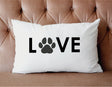 Dog Love Pillow, Dog Mom, Dog Life Pillow, Dog Paw Pillow, Dog Lover Pillow, Pet Pillow, Dog Lover Gift, Decorative Pillow, Puppy Love Gift - Arria Home