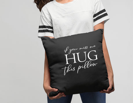 Long Distance Hug Pillow, Gift for Daughter, Gift for Son, College Gift, Long Distance Gift, Gift for Her, Going Away Gift, Personalize Gift - Arria Home