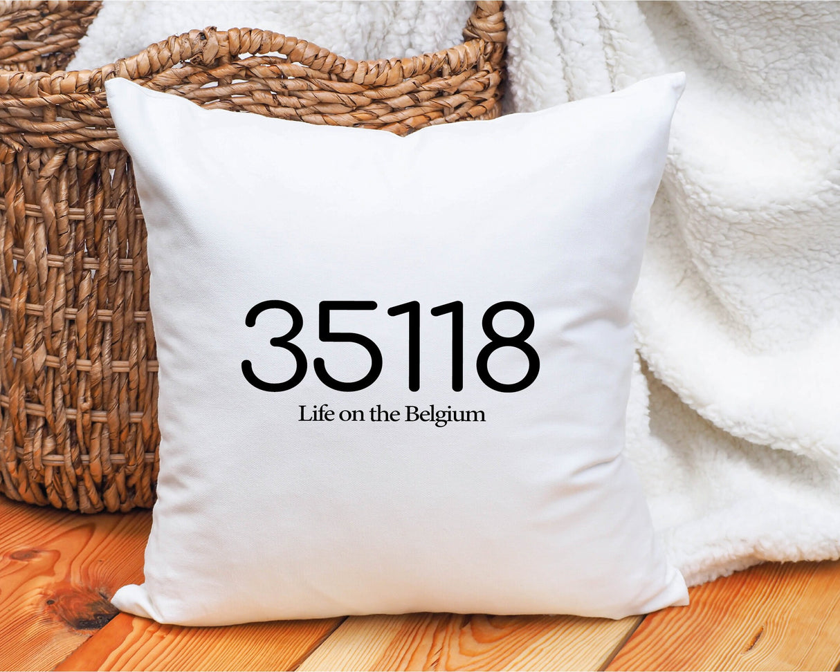 Personalized Zip Code Pillow, New Home Gift, Housewarming Gift, Housewarming Pillow, New Home Pİllow, Home Gift Idea, Personalized Cushion - Arria Home