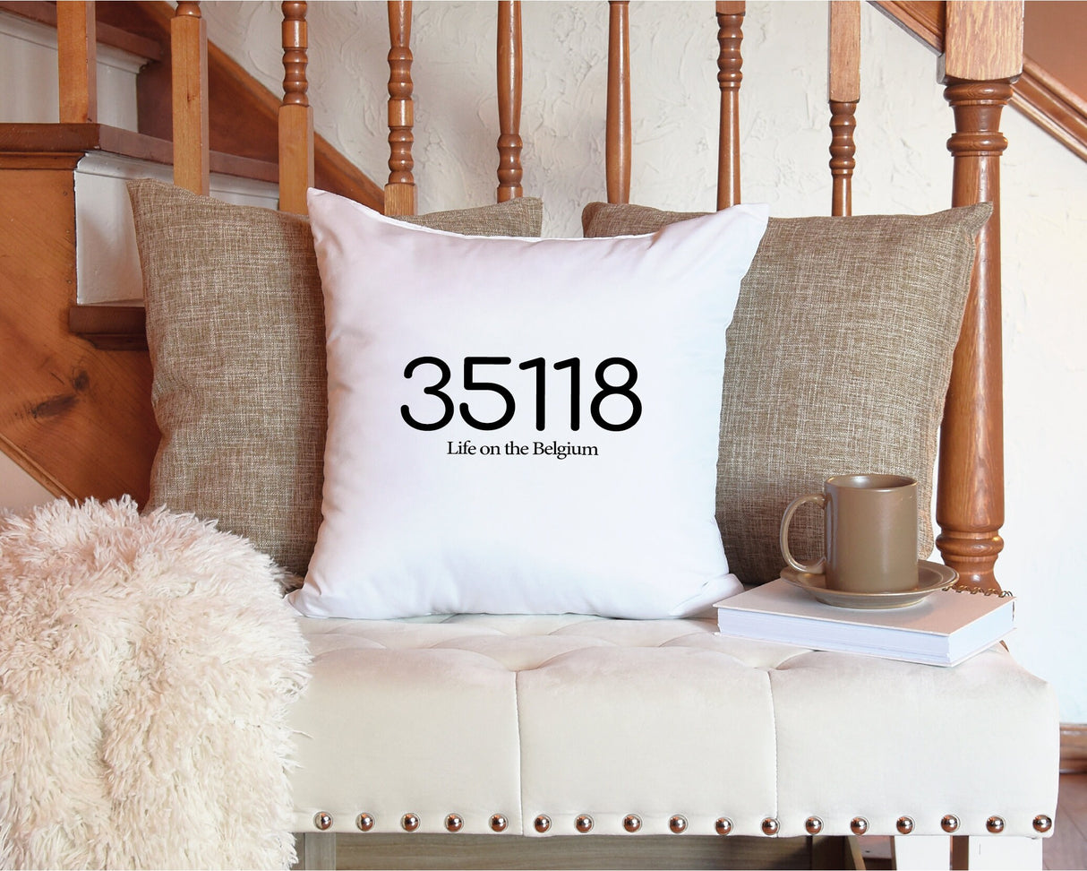 Personalized Zip Code Pillow, New Home Gift, Housewarming Gift, Housewarming Pillow, New Home Pİllow, Home Gift Idea, Personalized Cushion - Arria Home