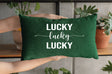 Lucky St Patrick Pillow, Irısh Decor, Spring Decor, Irısh Pillow, Spring Pillow, Custom Pillow Covers, Personalized Pillow, Spring Gift - Arria Home