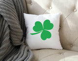 Clover Spring Pillow, Clover Spring Decor, Shamrock Pillow, Irish Pillow, Irish Decor, Clover Gift, Shamrock Gift, Personalized Pillow Gift.