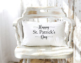 March 17 St Patricks Day Pillow, March 17 Pillow, Happy St Patricks Day Decor, March 17 Gift, Spring Lumbar Pillow, Decorative Pillow Gift.