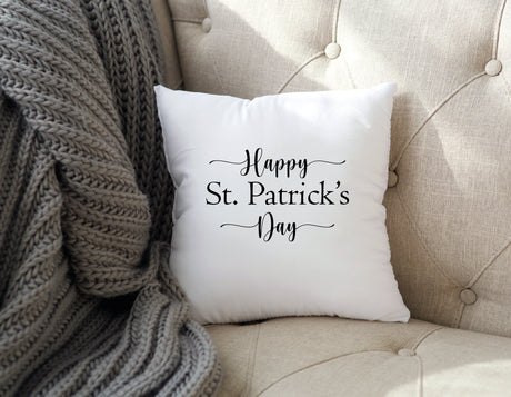 March 17 St Patricks Day Pillow, March 17 Pillow, Happy St Patricks Day Decor, March 17 Gift, Spring Lumbar Pillow, Decorative Pillow Gift.