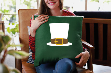 leprechaun Top Hat Decor, St Patricks Pillow, Irish Pillow, Irish Decor, Saint Patricks Decor, Top Hat Pillow, Decorative Pillow Gift - Arria Home