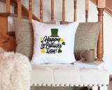 Happy Irish Pillow, St Patrciks Day Pillow, Irish Decor, Irish Gift, Happy Holiday Pillow, Saint Patricks Day Decorative Pillow Gift - Arria Home