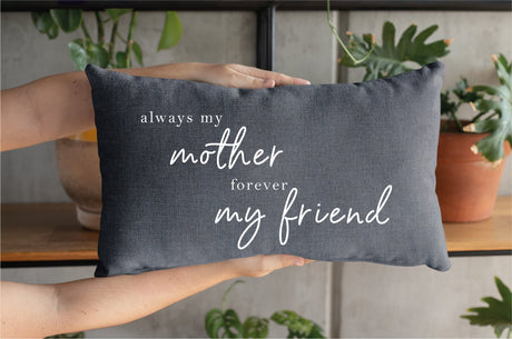 Personalized Forever Mom Pillow, Mothers Day Gift, Custom Mom Pillow, Pillow for Mom, Mom Gift Idea, Gift for Her, Present for Mom, Mom Gift - Arria Home