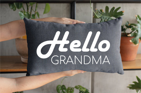 Personalized Grandma Pillow, Mothers Day Grandma Gift, Custom Pillow, Grandma Cushion, Mothers Day Gift Idea, Farmhouse Decor, Home Decor - Arria Home