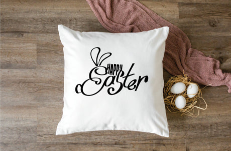 Happy Easter Pillow, Easter Decor, Happy Spring Pillow, Spring Decoration,Easter Day Gift Idea, Farmhouse Easter Pillow, Happy Easter Gift - Arria Home