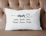 Personalized Mom Pillow, Mothers Day Pilow, Mothers Day Gift, Mom Gift, Custom Mom Gift, Mom Gift Idea, Gift for Mom, Gift from Grandkids - Arria Home