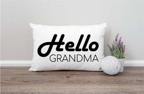 Personalized Grandma Pillow, Mothers Day Grandma Gift, Custom Pillow, Grandma Cushion, Mothers Day Gift Idea, Farmhouse Decor, Home Decor - Arria Home