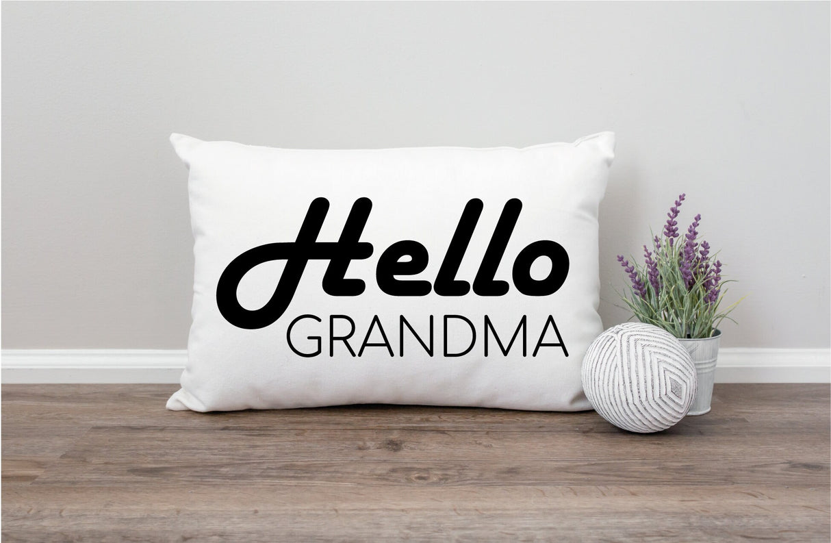 Personalized Granma Baby Announcement Gift, Mothers Day Gift, Grandma Gift, Custom Pillow, New Baby Announcement, Decorative Pillow, Grandma - Arria Home