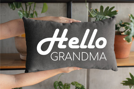 Personalized Grandma Pillow, Mothers Day Grandma Gift, Custom Pillow, Grandma Cushion, Mothers Day Gift Idea, Farmhouse Decor, Home Decor - Arria Home