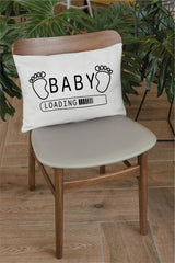 Funny Baby Loading Maternity Pillow Funny Pregnancy Pillow, Funny Baby Announcement Pillow, Pregnancy Gift, Baby Reveal, Mom to be Gift - Arria Home