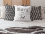 Funny Couple Pillow, Tonight Pillow, Not Tonight Pillow, Funny Pillow, Funny Husband Pillow, Funny Sex Pillow, Funny Husband Gift - Arria Home