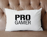 Personalized Gamer Pillow, Custom Gamer Pillow, Personalized Streamer Lumbar Pillow, Game Room Decor, Gamer Gift, Gaming Gift, Gift for Him - Arria Home