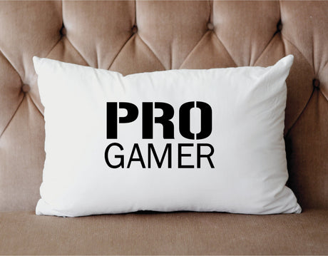 Personalized Gamer Pillow, Custom Gamer Pillow, Personalized Streamer Lumbar Pillow, Game Room Decor, Gamer Gift, Gaming Gift, Gift for Him - Arria Home