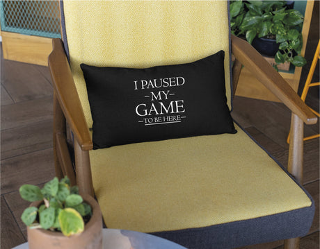 Funny Custom Gamer Pillow, Funny Gamer Gift, Funny Gaming Gift, Gift for Boyfriend, Game Chair Decor, Gamer Lumbar Pillow, Funny Personalize.