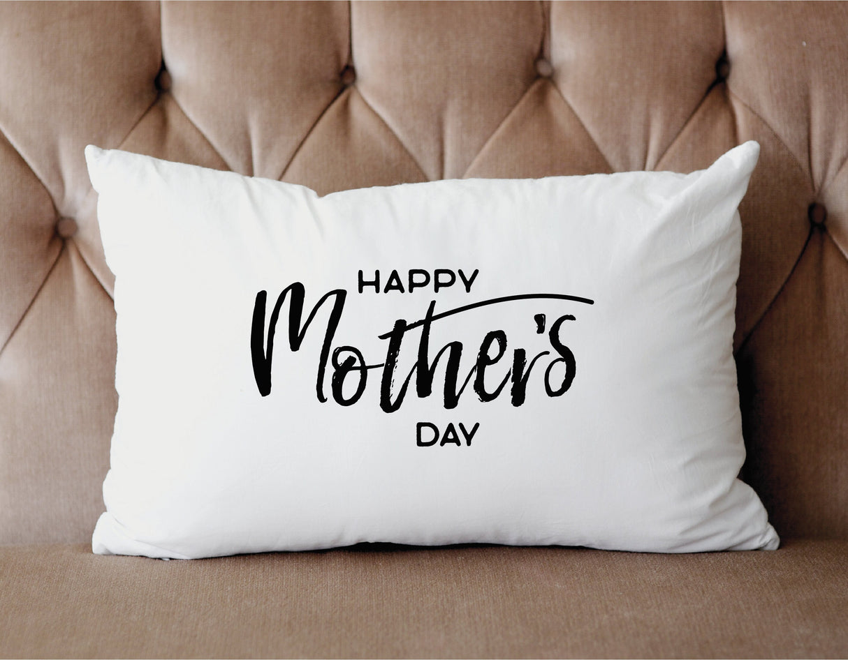 Happy Mothers Day Personalized Pillow, Mothers Day Gift Idea, Gift for Mother, Mom Gift , Mom Pillow, Mothers Day Pillow - Arria Home