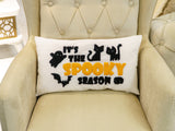 Spooky Season Pillow, Halloween Decor, Fall Decor, Halloween Pillow, Fall Decorations, Halloween Lumbar Pillow, Farmhouse Decor, Home Decor - Arria Home