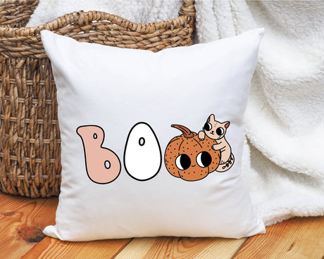 Halloween BOO Pillow, Halloween Decor, Hallowen Accent Pillow, Halloween Decorations, Fall Decor, Farmhouse Decor, Fall Home Decor, Gift - Arria Home