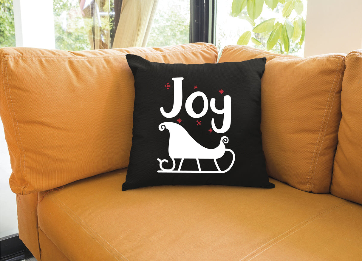 Joy Christmas Decorative Pillow, Joy Lumbar Pillow, Christmas Throw Pillow, Christmas Decorations, Noel Decor, Xmas Decor, Christmas Gift - Arria Home