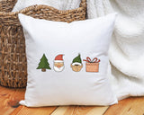 Christmas Pillow, Noel Tree, Gnomes, Gift Box Decor, Christmas Decor, Christmas Gift, Xmas Lumbar Pillow, Noel Throw Pillow, Christmas - Arria Home