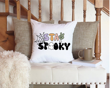 Stay Spooky Halloween Pillow, Halloween Decorations, Spooky Season Decor, Halloween Gift, Lumbar Pillow, Accent Pillow, Gift for Halloween - Arria Home