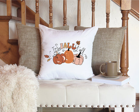 Fall Cute Pumpkin Pillow, Fall Decorations, Fall Lumbar Pillow, Fall Throw Pillow, Fall Cushion, Fall Pillow, Accent Pillow, Custom Gift - Arria Home