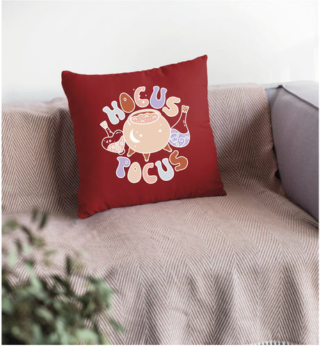 Hocus Pocus Halloween Cute Pillow, Halloween Decor, Fall Decor, Halloween Decorations, Fall Cute Cushion, Lumbar Pillow, Halloween Gift - Arria Home