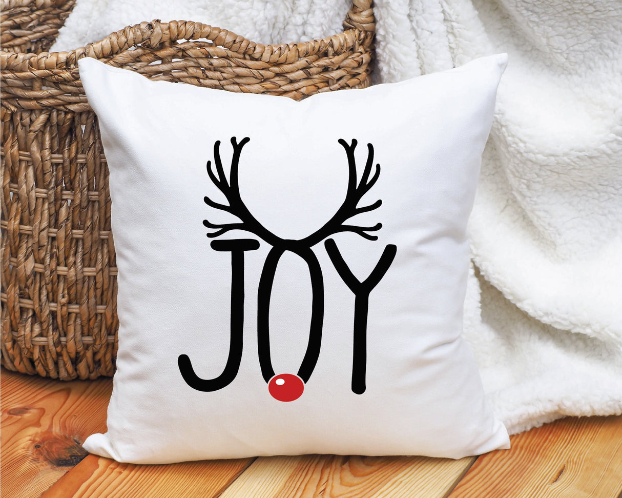 Joy Christmas Decorative Pillow, Christmas Lumbar Pillow, Christmas Throw Pillow, Noel Decor, Xmas Decor, Christmas Living Room Decor, Gift - Arria Home