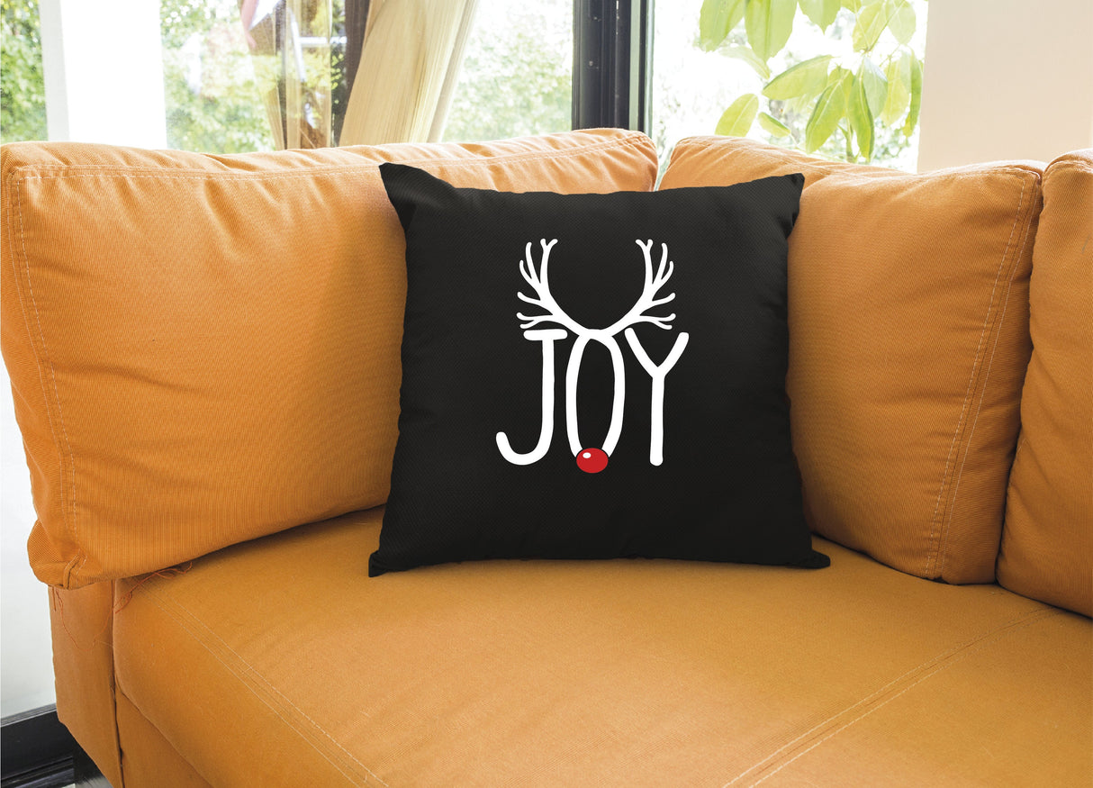 Joy Christmas Decorative Pillow, Christmas Lumbar Pillow, Christmas Throw Pillow, Noel Decor, Xmas Decor, Christmas Living Room Decor, Gift - Arria Home