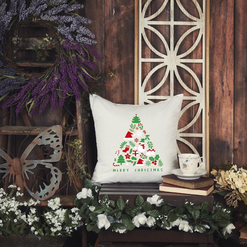 Christmas Tree Pillow, Christmas Pillow, Christmas Decor, Merry Christmas, Noel Lumbar Pillow, Xmas Throw Pillow, Christmas Personalize Gift - Arria Home