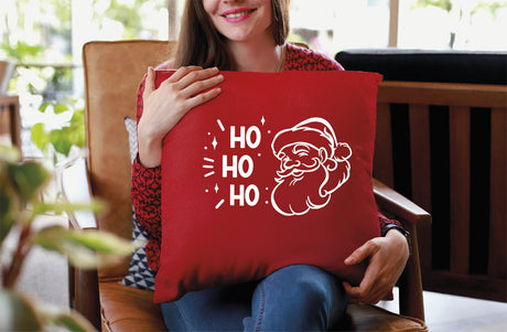 Ho Ho Ho Christmas Santa Claus Pillow, Christmas Decor, Christmas Gift, Christmas Cushion, Noel Decorations, Xmas Lumbar Pillow, Christmas - Arria Home