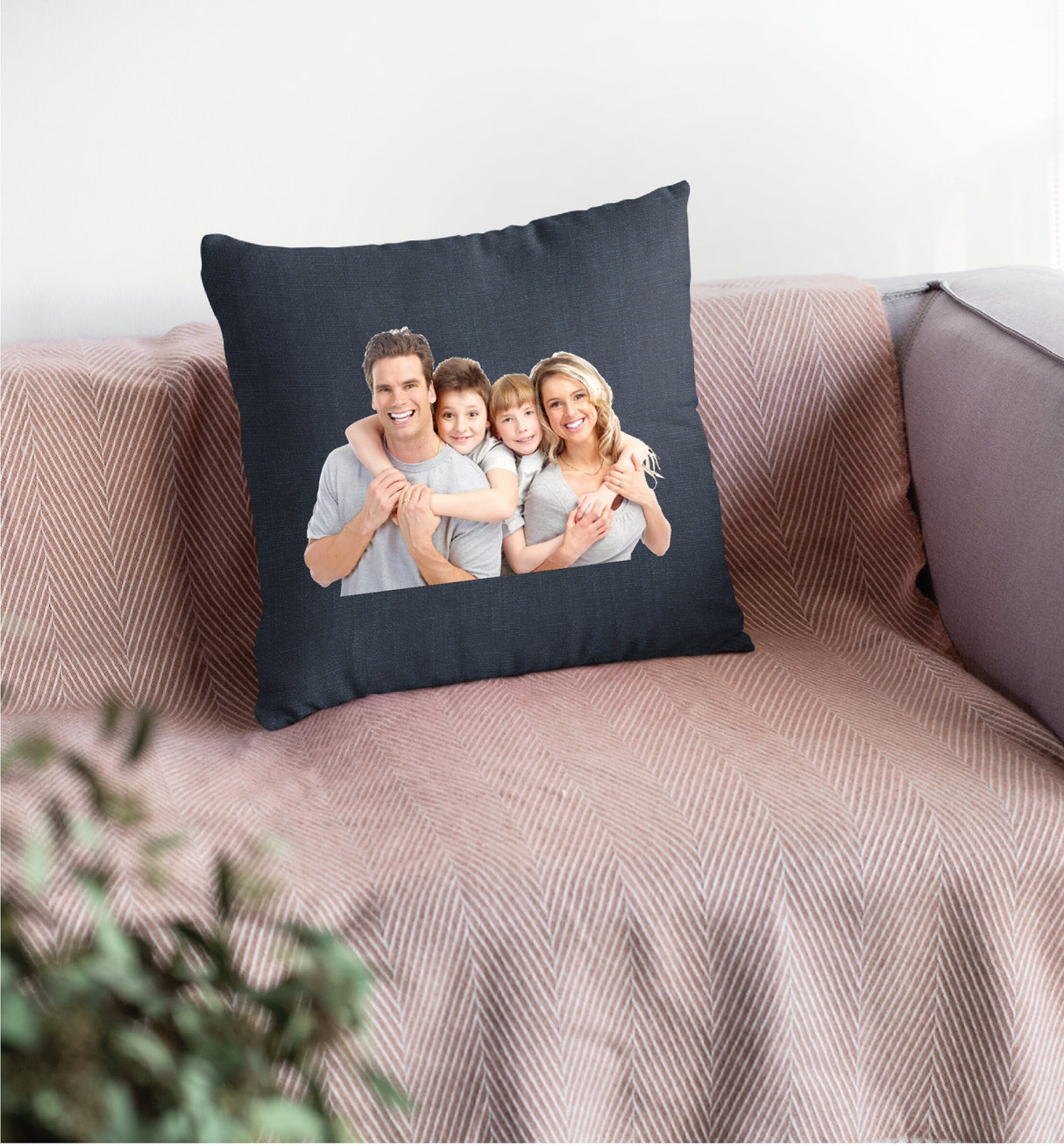 Photo Pillow, Personalized Photo Pillow Cover, Custom Photo Pillow, Picture Personalized Memorial Gift, Custom Image Pillow, With Photo Gift - Arria Home