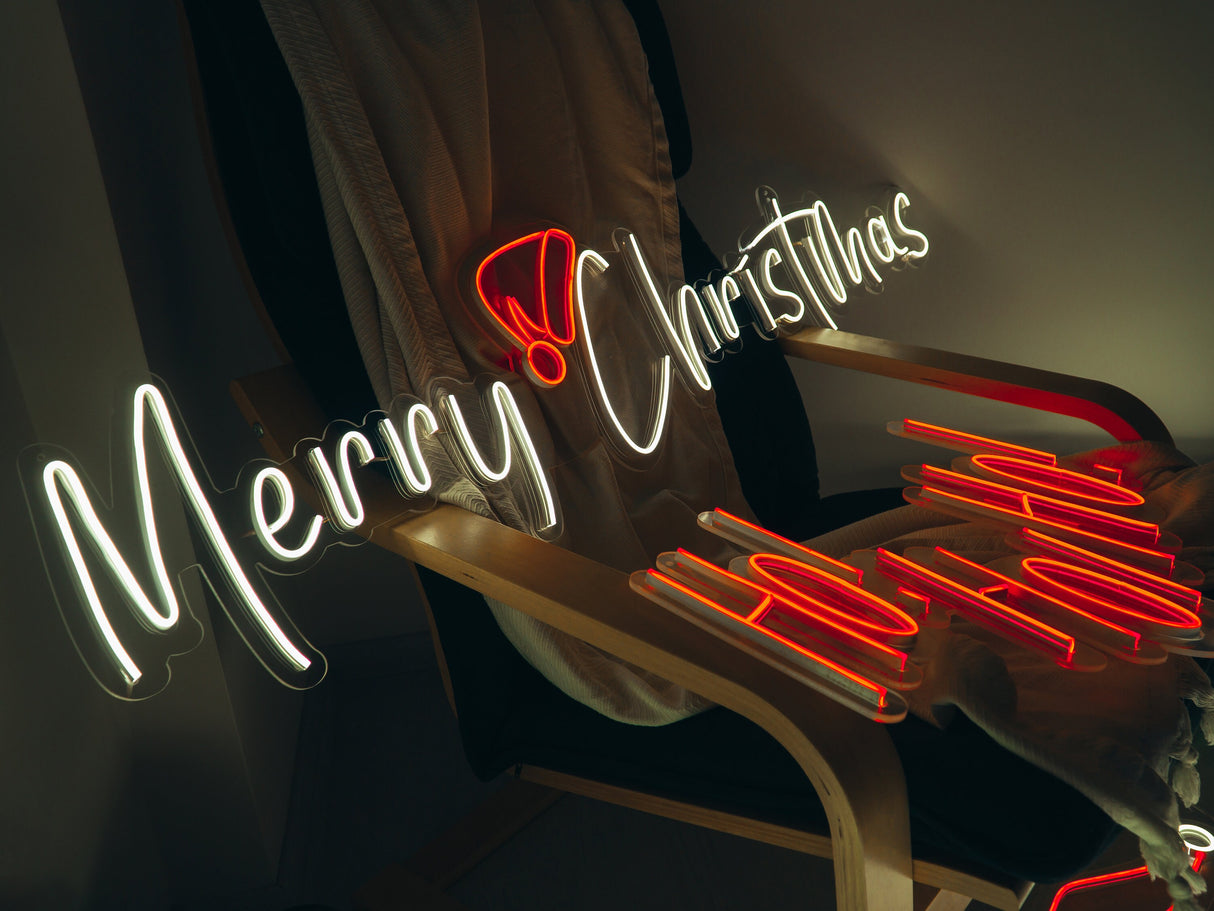 Christmas Neon Sign, Xmas Led Neon Light, Christmas Decor, Door Sign, Light Up Christmas Party Bar Sign, Christmas Eve Light, Christmas Gift