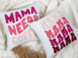 Funny Grandma Personalized Punch Needle Pillow, Mothers Day Gift for Nana, Humorous Gigi Gift, Gift from Grandchild, Custom Mom Pillow - Arria Home