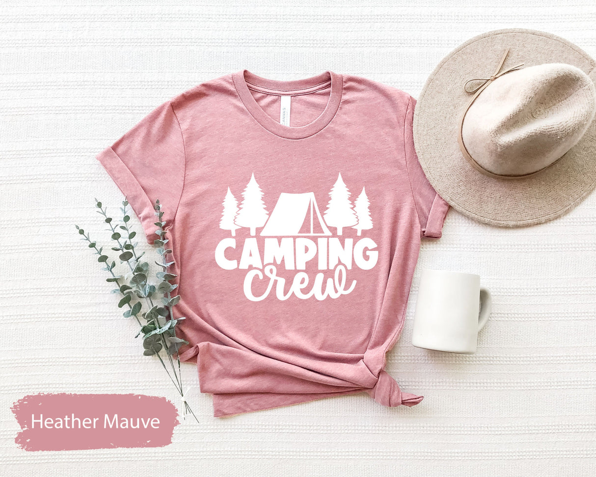 Camping Shirt, Camping Family Shirt, Family Camping Shirt, Camping Crew Shirt, Camping Squad Shirt, Adventure Shirt, Camping Gift