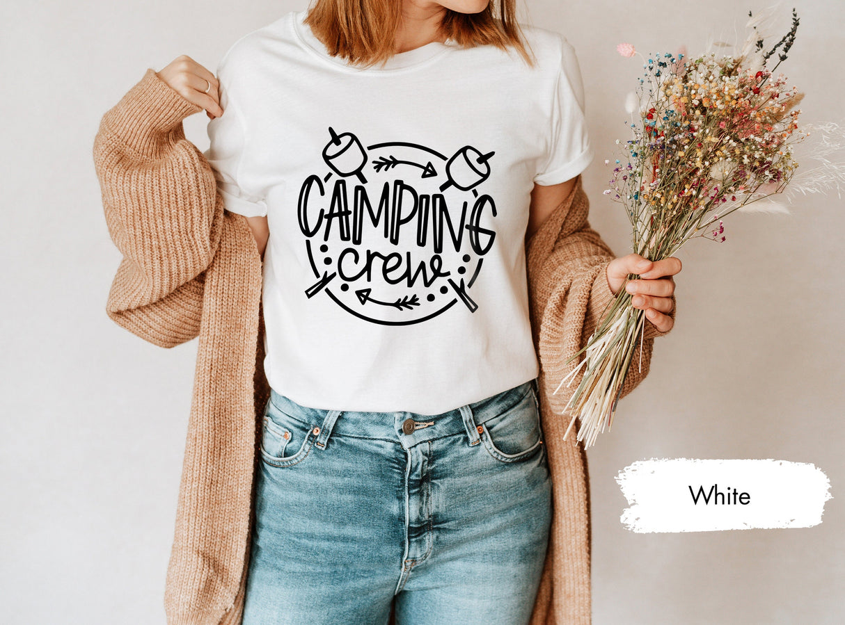 Camping Shirt, Camping Crew Shirt, Camping Family Shirt, Family Camping Shirt, Adventure Shirt, Family Trip Shirt, Matching Camping Shirt