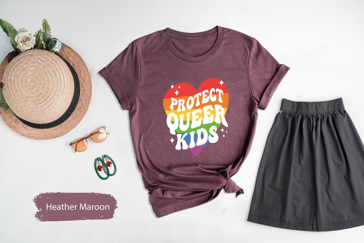 Protect Queer Kids, Protect Queer Kids Shirt, Queer Shirt, Queer Owned Shirt, Queer Pride Shirt, Queer Gift, Queer T Shirt, Lgbtq Shirt