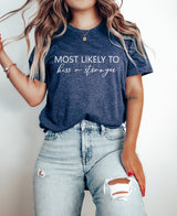 Most Likely To Shirt, Bachelorette Shirts, Bridal Party Shirts, Bachelorette Party, Wine Bachelorette Shirt, Bride Tribe Shirt, Bridesmaid