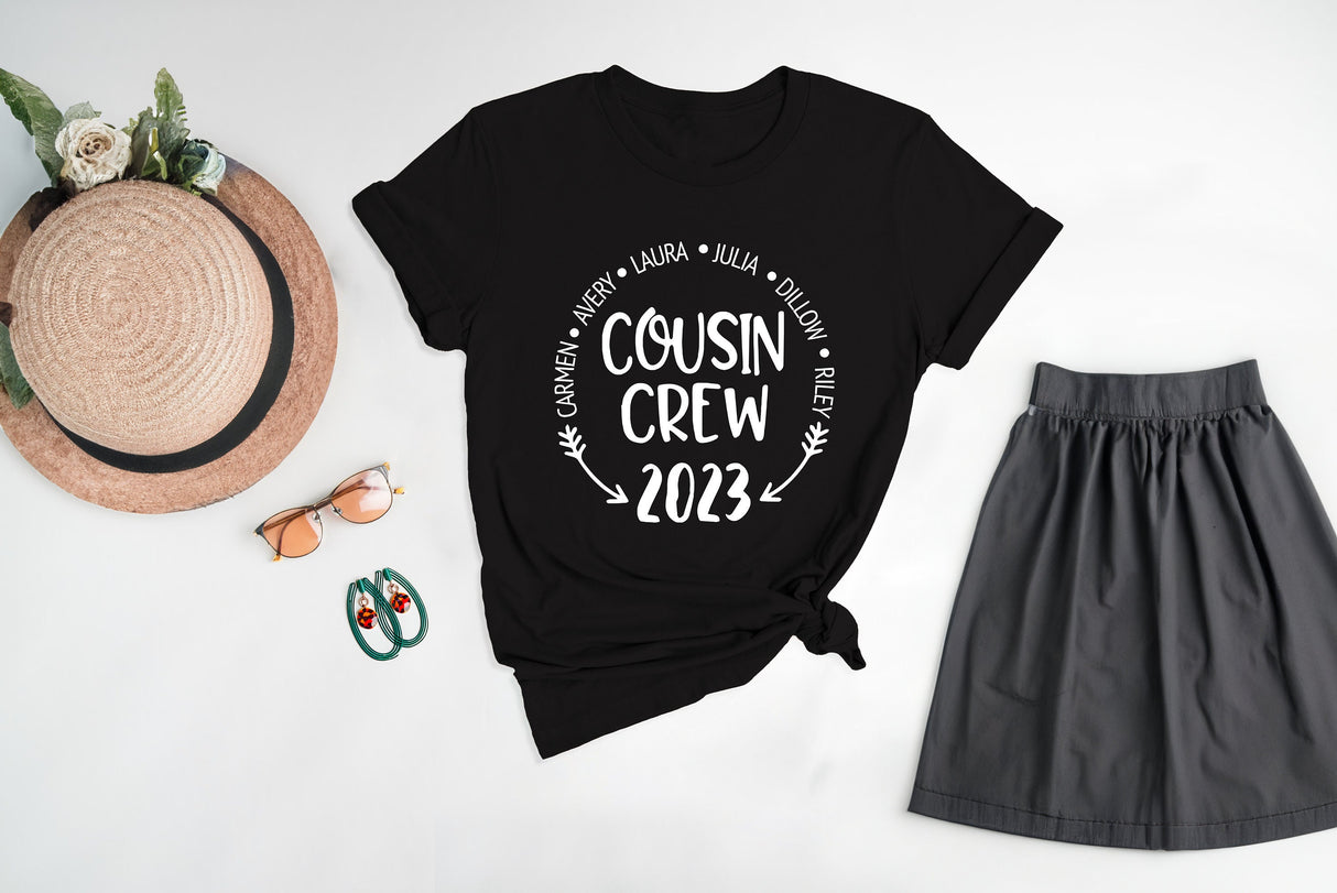 Cousin Crew Shirts, Cousin Shirts, Matching Cousing Shirt, Custom Family Shirt, Family Reunion, Cousin Vacation Shirt, Cousin Crew Tshirt