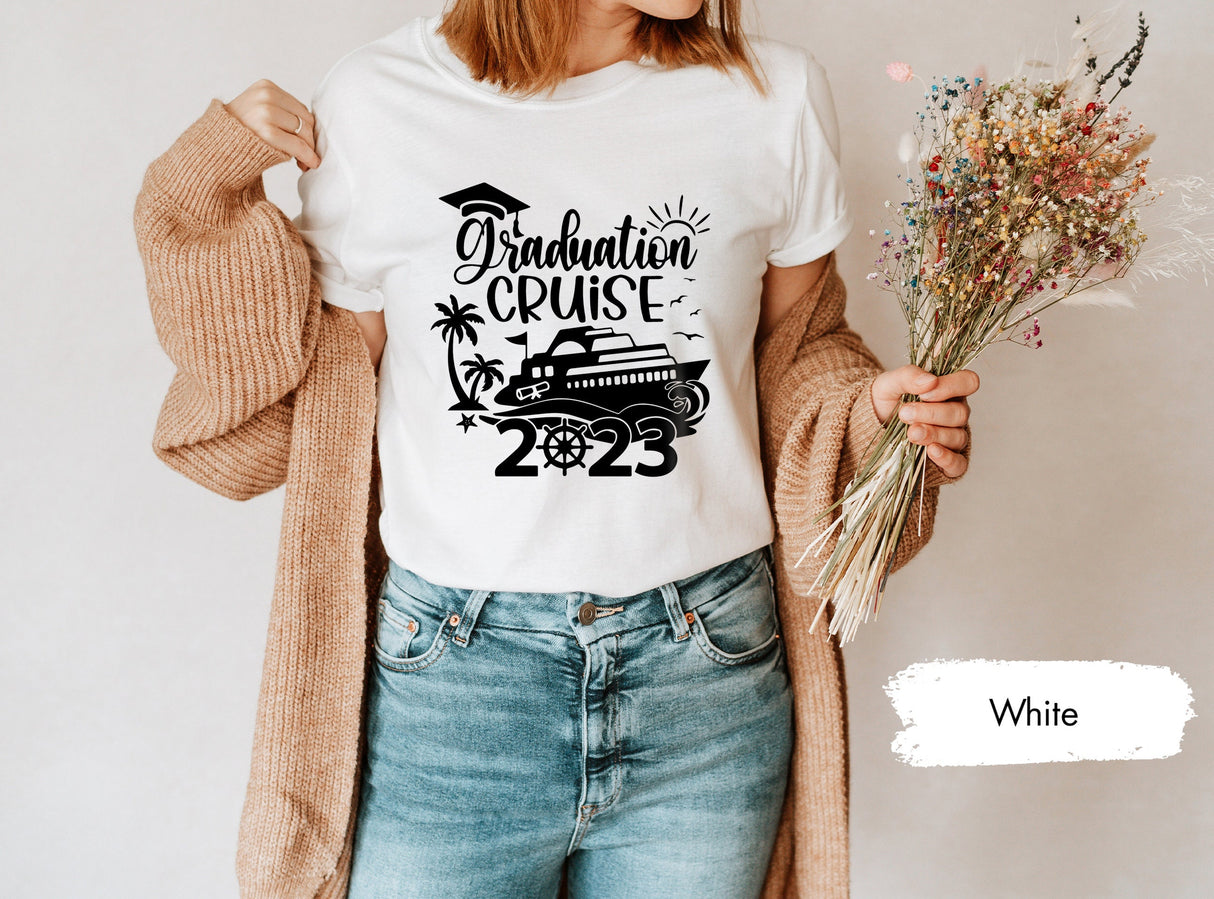 Cruise Shirt, Graduation Cruise Shirt, Graduation Shirt, Group Cruise Shirt, Cruise Grad Shirt, Graduation 2023 Shirt, Cruise Vacation Shirt