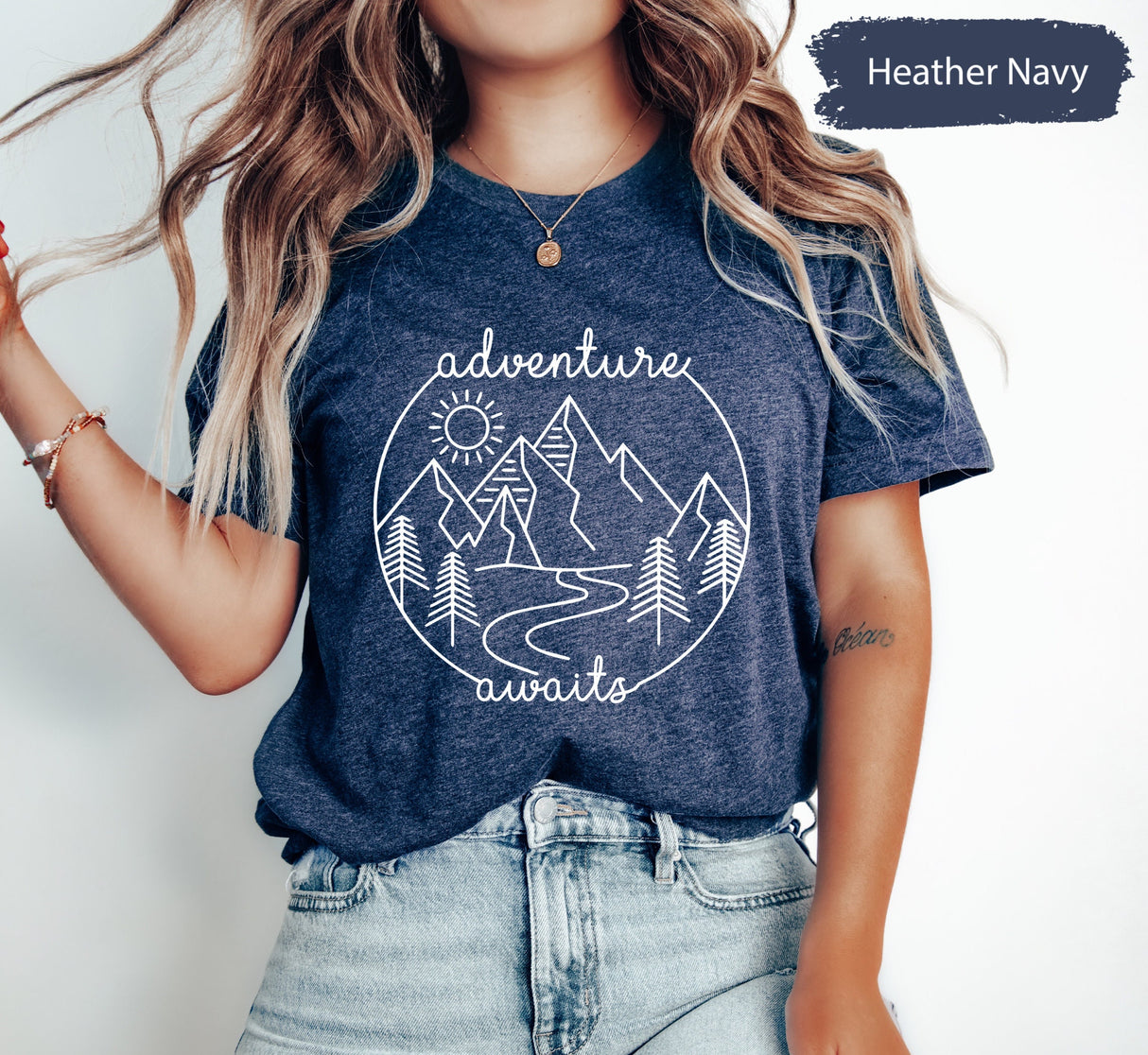 Adventure Awaits Shirt, Adventure T Shirt, Camping Shirt, Family Vacation Shirt, Nature Lover Shirt, Mountains Shirt, Wanderlust Shirt