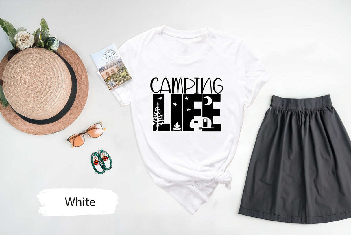 Camping Life Shirt, Camping Shirt, Camping Crew Shirt, Family Vacation Shirt, Adventure Shirt, Wanderlust Shirt, Nature Lover Shirt